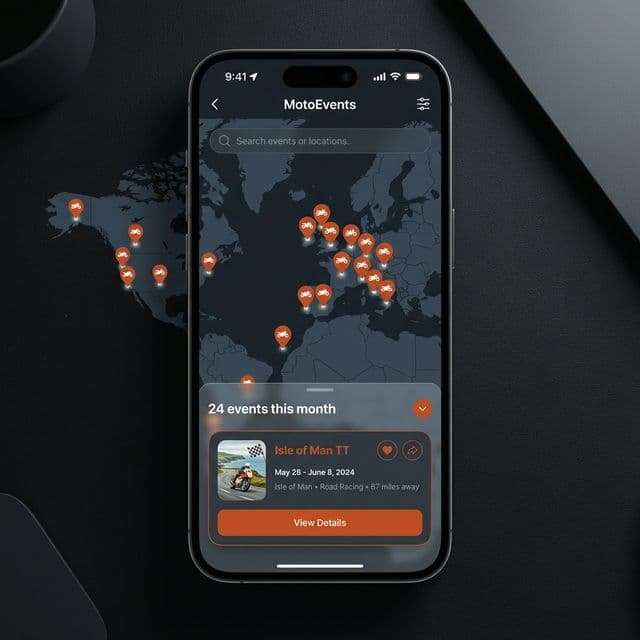Global event map