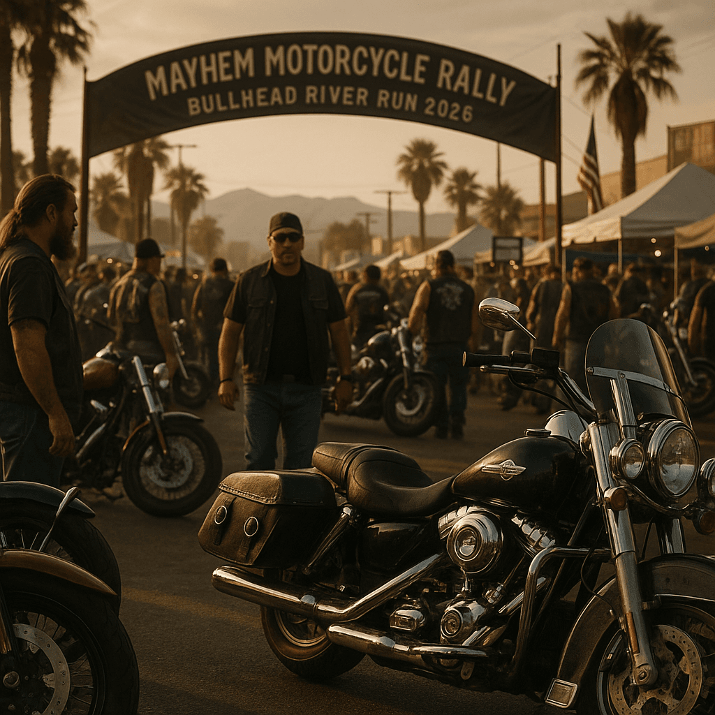 Mayhem Motorcycle Rally - Bullhead River Run 2026